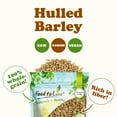 thumbnail image 4 of Hulled Barley, 2 Pounds — Raw, Vegan — by Food to Live, 4 of 7