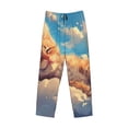 thumbnail image 2 of Haiem Cloud Sleeping Cat Men's Pajama Pants Ultra Lightweight Pjs Bottoms Sleepwear Bottom Pants With Pocket Drawstring-X-Large, 2 of 7