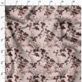 thumbnail image 3 of Soimoi Pure Silk Red Fabric By the Yard - 42 Inch Wide - Florals, Leaves Print Fabric - Elegant & Beautiful Patterns for Fashion and Home Decor Printed Fabric, 3 of 6