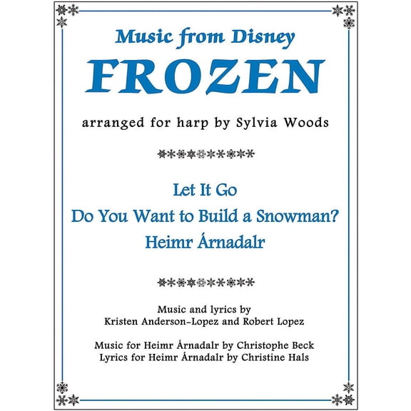 Music from Disney Frozen for Harp