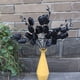 thumbnail image 2 of Ramo de flores artificiales de 4 puntas seda negra accesorio de fotografía para el hogar y boda decoración de flores artificiales ANGGREK Otros, 2 of 8