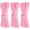 Pink, variant on 3pair Double Layers Flat Shoe Laces Pink for Sneakers Adults Kids 24 to 72 Inch