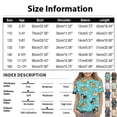 thumbnail image 2 of CCRFTGI Cute Teen Girl Shirts Size 10-12 Short Sleeve Animal Print Girls Fashion Tee Shirts Summer Trendy Soft Lightweight Crew Neck T-Shirts Multicolor 5-6 Years, 2 of 4