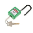 thumbnail image 4 of PL38-KD 38 mm PVC Curved Safety Lockout Safety Padlock Padlock Green, 4 of 8