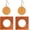 D Style, variant on Fashion Creative Geometric Lightweight Round Wooden Tassel Earrings Boho Retro Colorful Long Wood Earrings For Women Jewelry Gifts[q4279]