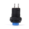 thumbnail image 4 of Interruptor De Botón Pulsador Sunnimix 20pcs Enclavamiento 3A 125V 1.5A 250V Negro Y Azul, 4 of 8