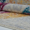 thumbnail image 5 of Centre Point Cream Contemporary Floral Area Rug 7'10" x 10'5", 5 of 5