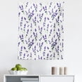thumbnail image 1 of Lavender Tapestry, Watercolor Lavender Flowering Fragrant Pale Plant Essential Oil Extract Temperate, Fabric Wall Hanging Decor for Bedroom Living Room Dorm, 5 Sizes, Violet Green, by Ambesonne, 1 of 1
