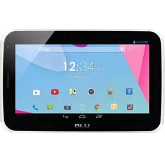 BLU Touch Book 7.0 P200L Tablet, 7" WSVGA, 512 MB, 4 GB Storage, Android 4.4 KitKat, 3G, White