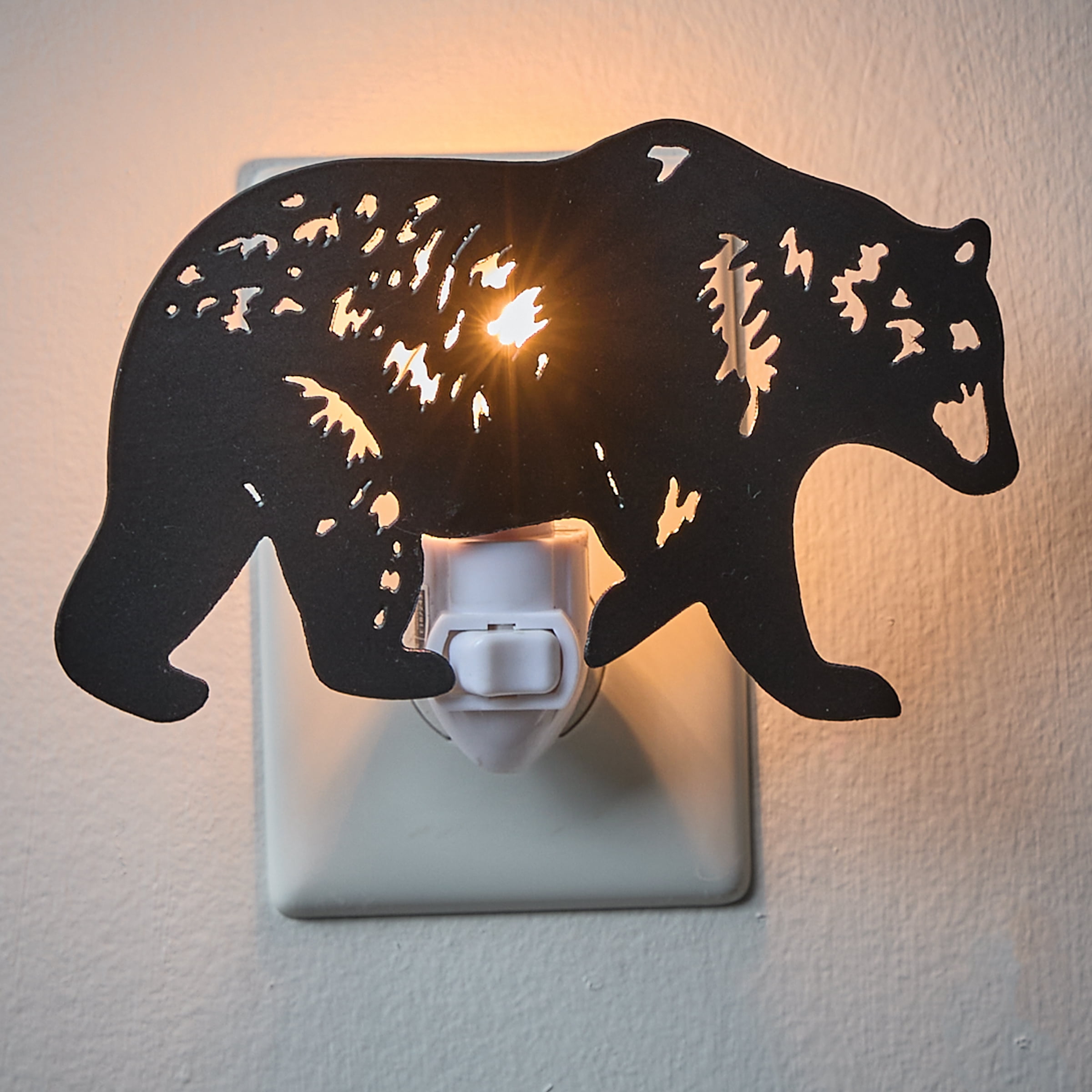 Park Designs Black Bear Night Light