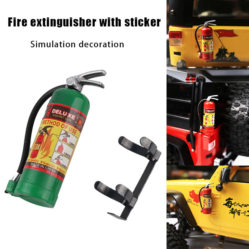 1/10 RC Crawler Accessory Parts Fire Extinguisher Model For Axial SCX10 TRX4 NEW