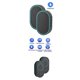 thumbnail image 2 of Wireless Doorbell 433MHz Waterproof Button Adjustable Volume EU Plug, 2 of 5