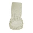 thumbnail image 3 of Funda elástica para silla, transpirable, práctica, extraíble, lavable, a prueba de arañazos, decoración, funda para sillas de comedor para boda, sala , beige Soledad Cubierta de asiento, 3 of 10