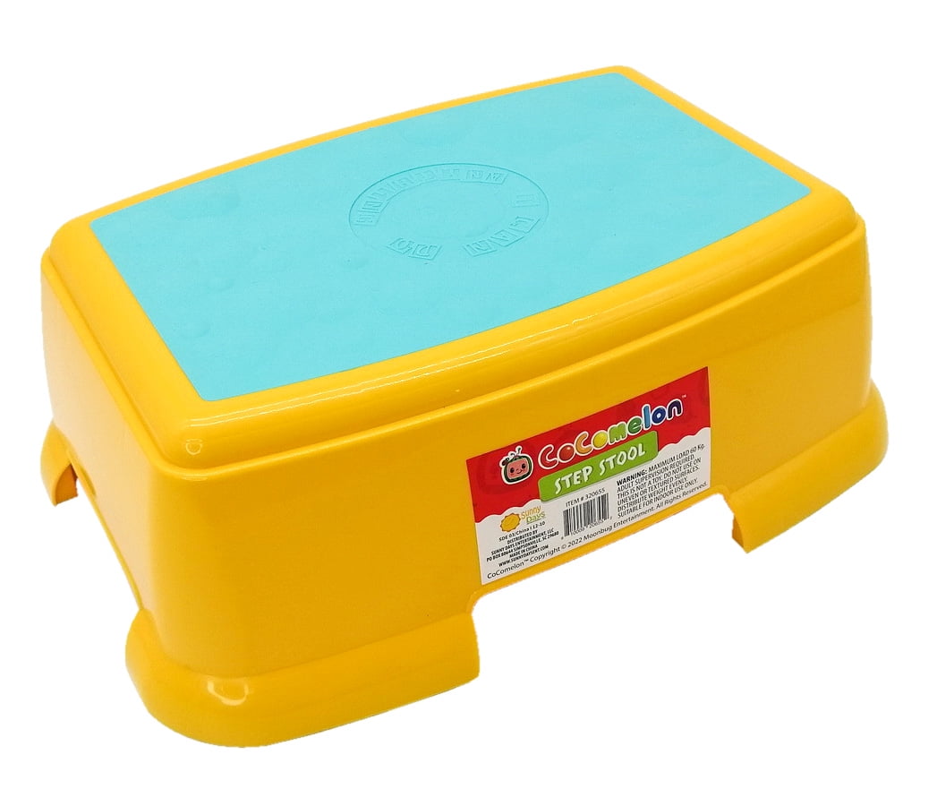 CoComelon Step Stool for Kids  Toddler Step Stools for Potty Training, 1 steps, Plastic, Unisex, Children Ages 3+