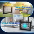 thumbnail image 6 of Reppiss Solar Bug Zapper Outdoor, 1 Acre Mosquito & Fly Killer Lamp, Waterproof Insect Control for Garden, Patio, 6 of 11