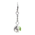 thumbnail image 2 of 1 llavero de trébol de la suerte con forma de trébol de cuatro hojas, colgante de bola de cristal, para el Día de San Patricio, regalo de Pascua, bolsa de regalo, regalo de cumpleaños, fiesta, colgant, 2 of 7