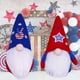 thumbnail image 3 of 4 de Julio Gnomos Decoraciones de Mesa Pequeño Gnomo Patriótico Rojo Blanco y Azul Bandeja Escalonada Día de la Independencia Día de los Caídos Adornos Suecos para el Hogar Suministros para Fiestas, 3 of 7