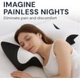 thumbnail image 2 of Pillows, Neckhaven Pillow Hospitality Collection, Premium Necks & Posture Support, Ergonomic Memory Foam Pillows, Contoured Support Pillow for Side Back Stomach Sleepers (2*Blue), 2 of 7