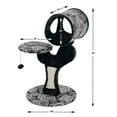 thumbnail image 3 of MidWest 31" Homes for Pets Cat Tree | Salvador Cat Tree, Black/White, 3 of 5
