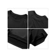 thumbnail image 5 of PULLIMORE Men's Performance Workout T-Shirt - Moisture-Wicking, Quick-Dry Gym Shirt for Running & Training (Black Sizes L), 5 of 7
