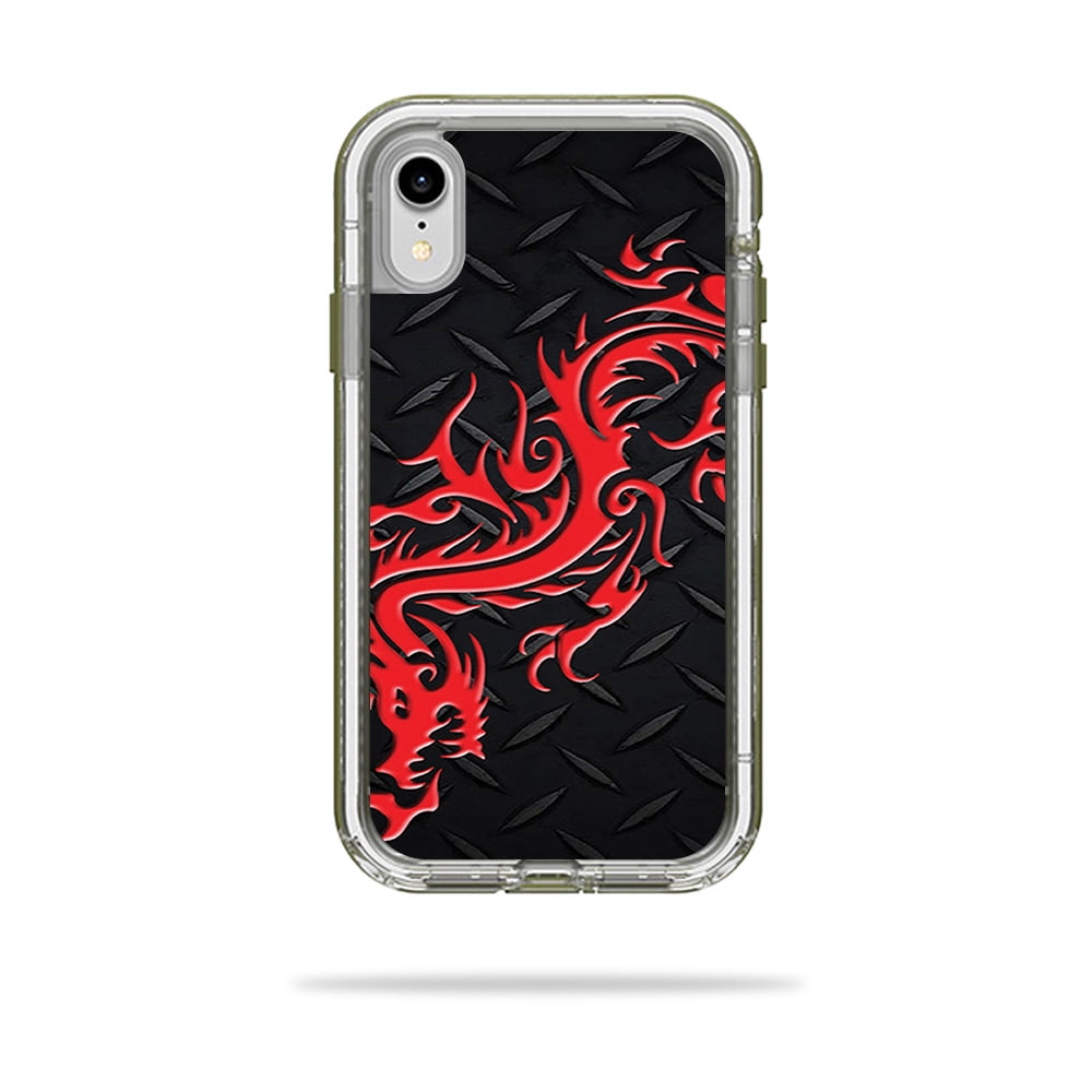 Skin Decal Wrap for LifeProof NEXT iPhone XR Case sticker Red Dragon