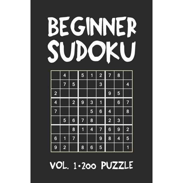 beginner sudoku vol1 200 puzzle puzzle book hard9x9
