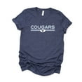 thumbnail image 3 of BYU Cougars Shadowed - Women's Short Sleeve Graphic T-Shirt, 3 of 11