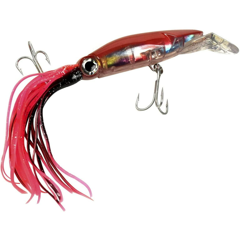 WorldCare® Fish Size1.5#2.5#3.5#4.5# Fishing Sinker Squid Lures Jigs Shrimp  with Squid Fishing Tackle : 009, size1.5 4g-7cm : : Bags, Wallets  and Luggage