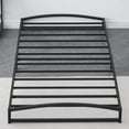 thumbnail image 6 of Homhougo Low Bed Frame, 6 Inch Metal Platform Twin Bed Frame, Heavy Duty Low Profile Bed Frame No Box Spring Needed, Mattress Foundation with Steel Slats Support, 6 of 7