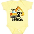 thumbnail image 3 of Inktastic Construction Truck It's My 2nd Birthday Boys or Girls Baby Bodysuit, 3 of 5