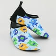 thumbnail image 6 of Povozer Children Kids Water Shoes Breathable Rubber Sole Cartoon Beach Socks Shoes(Sky Blue,6 Toddler), 6 of 6