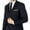 Navy, variant on by Creative Men's CT701/02-3 Piece Single Breasted Classic Fit Vested Suit - Navy - 48 Regular