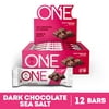 ONE Protein Bar, Dark Chocolate Sea Salt, 20g Protein, 12 Count