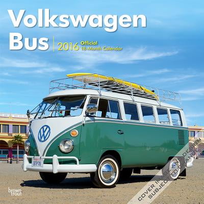 Volkswagen Bus - 2016 Calendar 12 x 12in