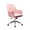 Pink, variant on Porthos Home Nadea Adjustable Office Chair, Microfiber Upholstery