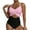 Pink, variant on Pntutb Womens Cutout Swimsuits Trendy Front Criss Cross Halter Bathing Suit 2024 Summer Holiday One Piece Swimsuit Beachwear