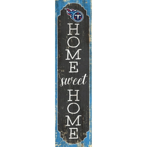 Tennessee Titans 24" Home Sweet Home Leaner Sign