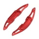 thumbnail image 4 of 2 tapas de extensión para palanca de cambios de volante de coche, color rojo, de repuesto para Mazda 3 2014-arriba, 4 of 14