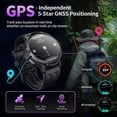 thumbnail image 2 of Smartwatch Ynwinste de 1,46" con GPS, 3 ATM, 100+ deportes, negro, 2 of 9