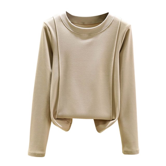 Womens Fall Clothes Polyester Warm Shirt Home Clothes Pajamas All Season Casual Wear