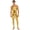 Gold, variant on Hansber Men's Shiny Metallic Tank Unitard Crew Neck Leggings One Piece Bodysuit Jumpsuit for Stage Dance Silver XL