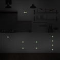 thumbnail image 5 of 4PCS Round Cranes Cabinet Fluorescence Knob Glowing in the Dark Furniture Drawer Pulls Handle with Screws, 5 of 5