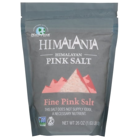 Pack of 6, Natierra Himalania Pink Salt, 26 oz