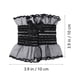 thumbnail image 4 of 2 pares de exquisitos guantes de traje de lolita encaje guantes de novia (blanco negro), 4 of 5