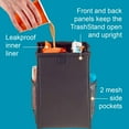 thumbnail image 3 of Highroad TRASHSTANDBLK TRASHSTANDBLK compact floor litterbag, 3 of 6