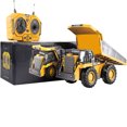 thumbnail image 5 of Remote Control Dump Truck Toys for Kids,9 Channel 1:24 Scale 2.4Ghz Construction Vehicles with Metal Bed,Lights,Sounds,RC Dump Truck Gifts for Boys Girls, 5 of 8