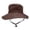Coffee, variant on Boonie Bucket Hats for Women Unisex Wide Brim Sun Protect Foldable Quick Dry with Adjustable Chin for Outdoor Hiking Fishing
