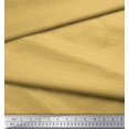 thumbnail image 3 of Soimoi Gold Heavy Canvas Fabric Floral Block Printed Fabric 1 Yard 58 Inch Wide, 3 of 5