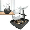 thumbnail image 4 of Tabletop Fountain, Flowing Water Fountain 3 Tier Classic  For TV Cabinet For Study Room For Office For Living Room UK Plug AC220-240V, 4 of 8