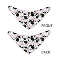 thumbnail image 6 of Kll Cute Animal With Cow Dog Bandanas,Triangle Reversible Pet Scarf For Small Medium Large And Extra Large Dogs-Medium, 6 of 7